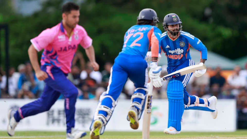 India Edge Japan by Two Runs in Rain-Shortened T20 International Thriller